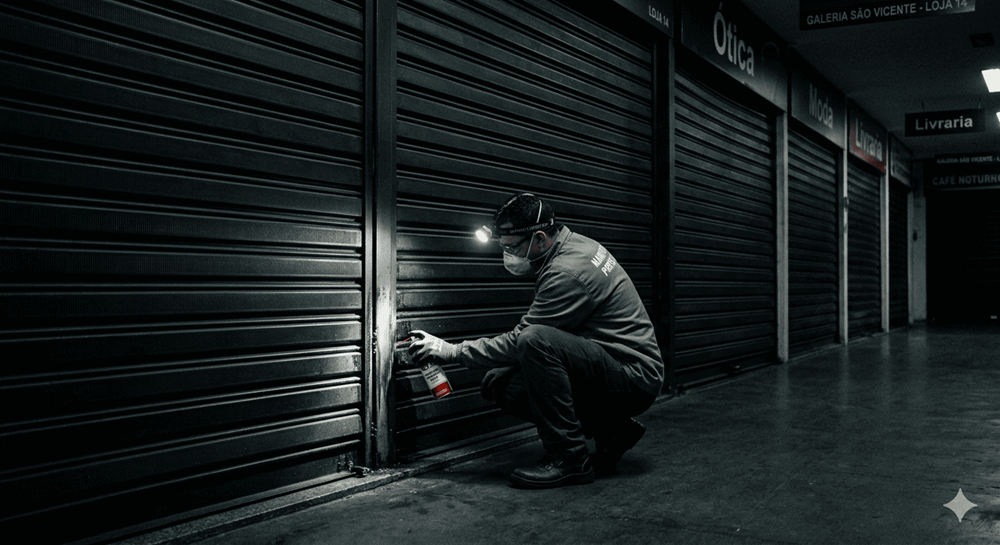 Portas de Aço Automáticas no Lageado
