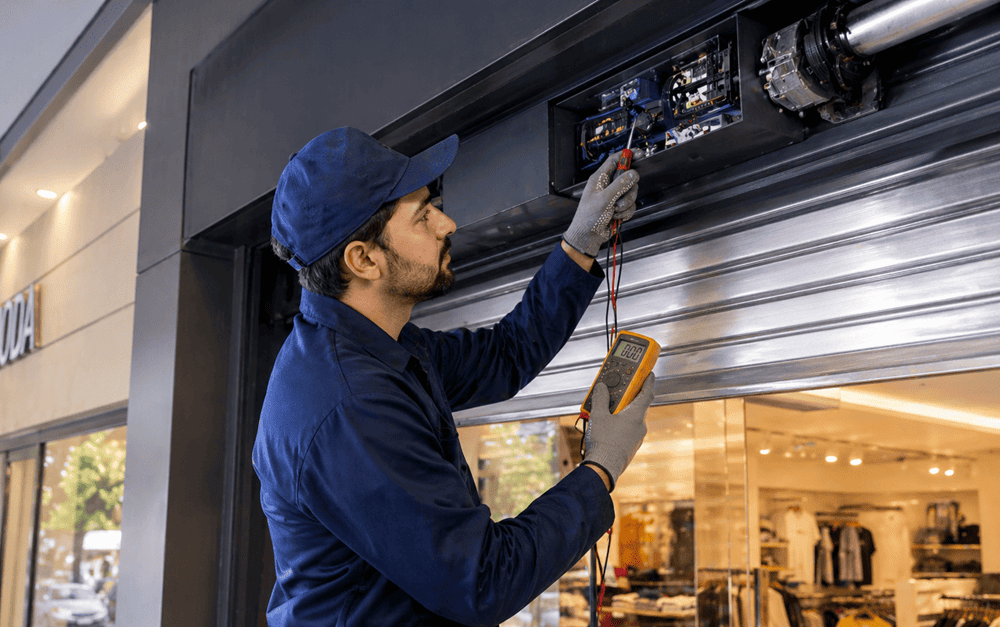 Portas de Aço Automáticas no Lageado