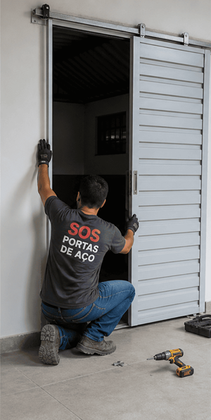 Instalação de Portas de Aço